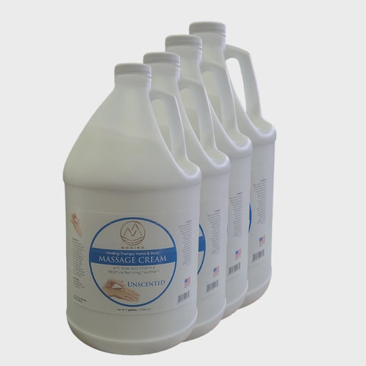 Monika Massage Lotion Unscented (Fragrance Free) Case 4 Gallon
