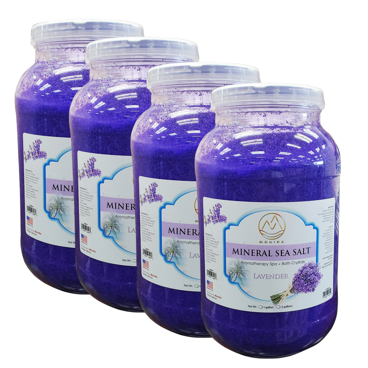 Monika Sea Salt Lavender Case 4 Gallon