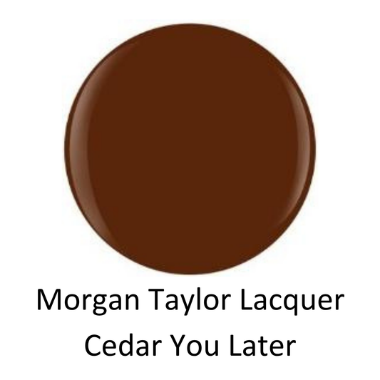 Morgan Taylor Lacquer Cedar You Later 0.5 oz #3110600