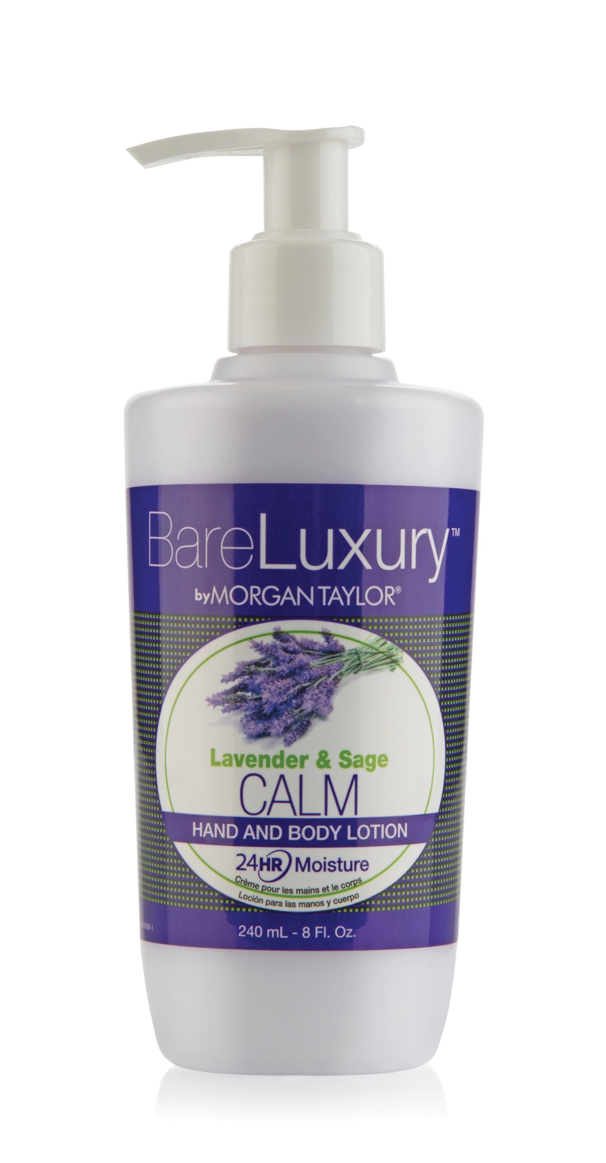 Morgan Taylor Bare Luxury Calm Lavender & Sage Lotion 8 Fl. Oz-3610800