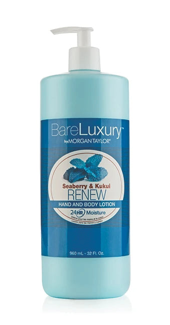 Morgan Taylor Bare Luxury Lotion Renew Seaberry Kukui 946mL-32 Fl Oz-3610901