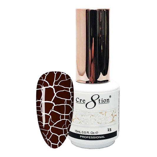 Cre8tion Crackle Soak-Off Gel #15