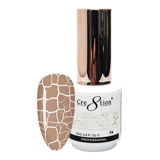 Cre8tion Crackle Soak-Off Gel #24