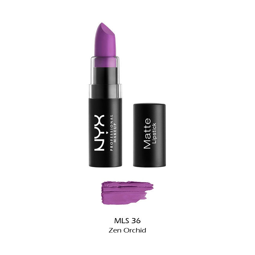 NYX Matte Lipstick- Zen Orchid- MLS36