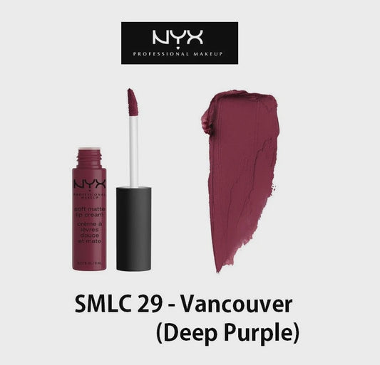 NYX Soft Matte Lip Cream SMLC 29 Vancouver