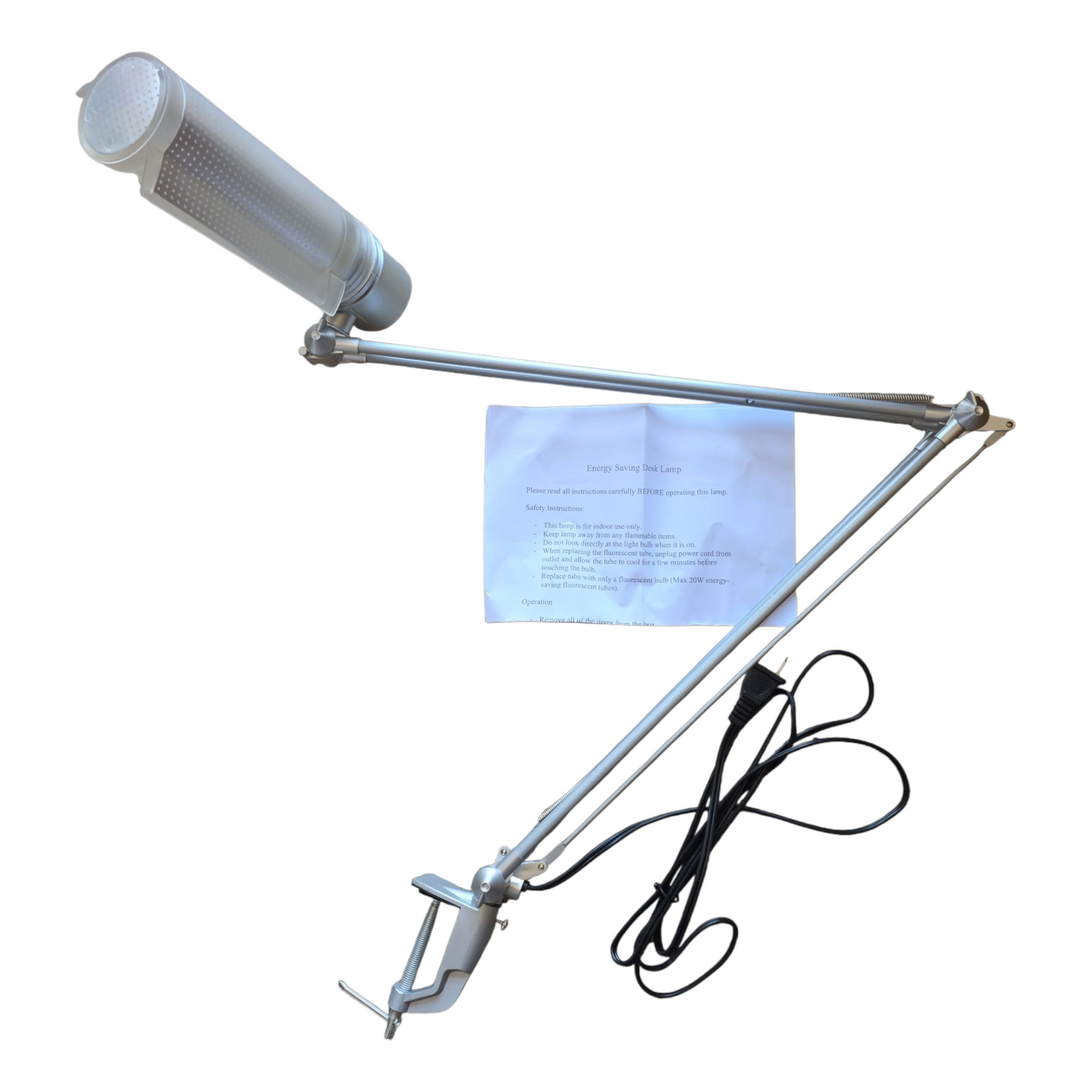 Nail Table Energy Saving Desk Lamp 20w