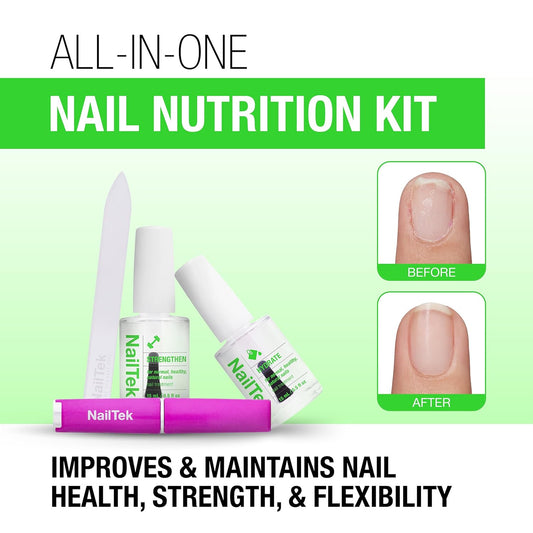 Nail Tek Nutrition Kit For Normal, Healthy Nails- Formula 1 Hydrate, Strengthen, Renew-Cuticle Oil #37806