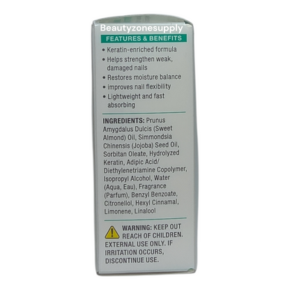 Nail Tek Nail Nutritionist Keratin Weak, Damaged Nails 0.5 oz 37830