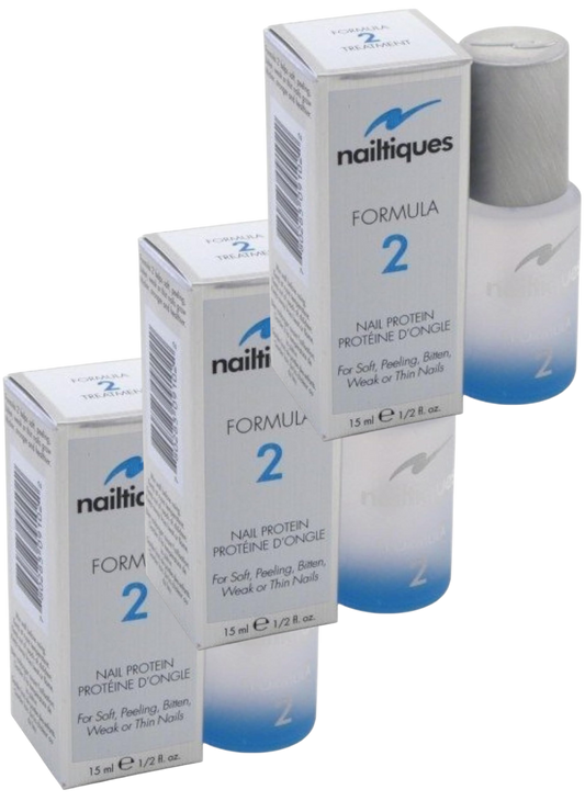 Nailtiques Nail Protein Formula 2 - Pack 3 pc 0.5 oz
