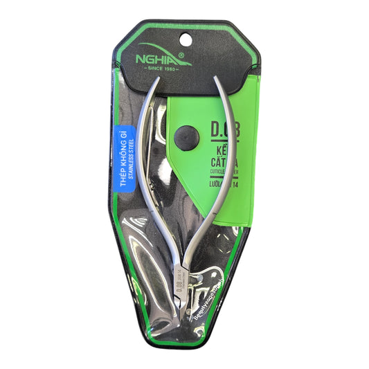Nghia Cuticle Nipper Stainless Steel D 08 Jaw 14