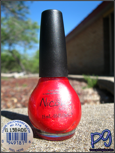 Nicole Nail Polish by OPI - I love you cherry much 0.5 fl oz #NI374