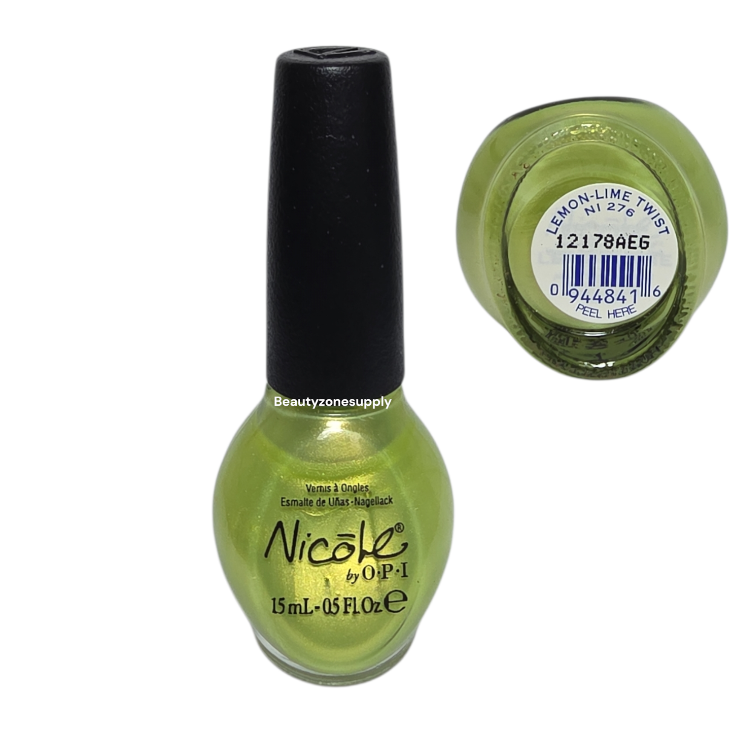 Nicole Nail Polish by OPI - Lemon Lime Twist 0.5 fl oz NI276