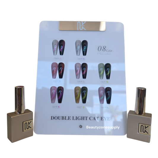 Niko Gel Color Double Light Cat Eye Set 12 Colors
