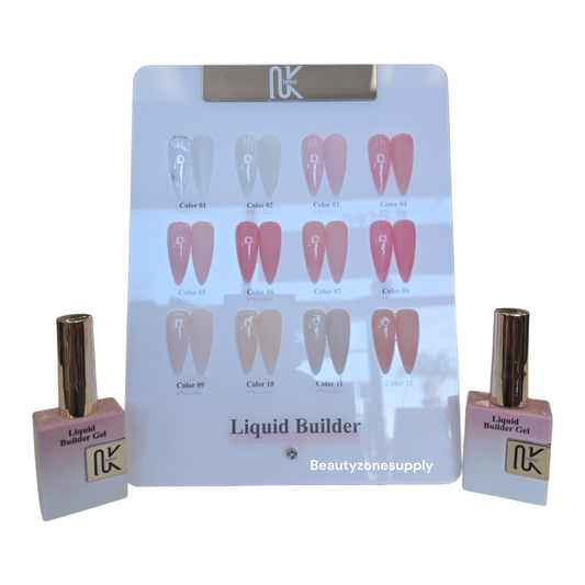Niko Gel Color Liquid Builder Set 12 Colors