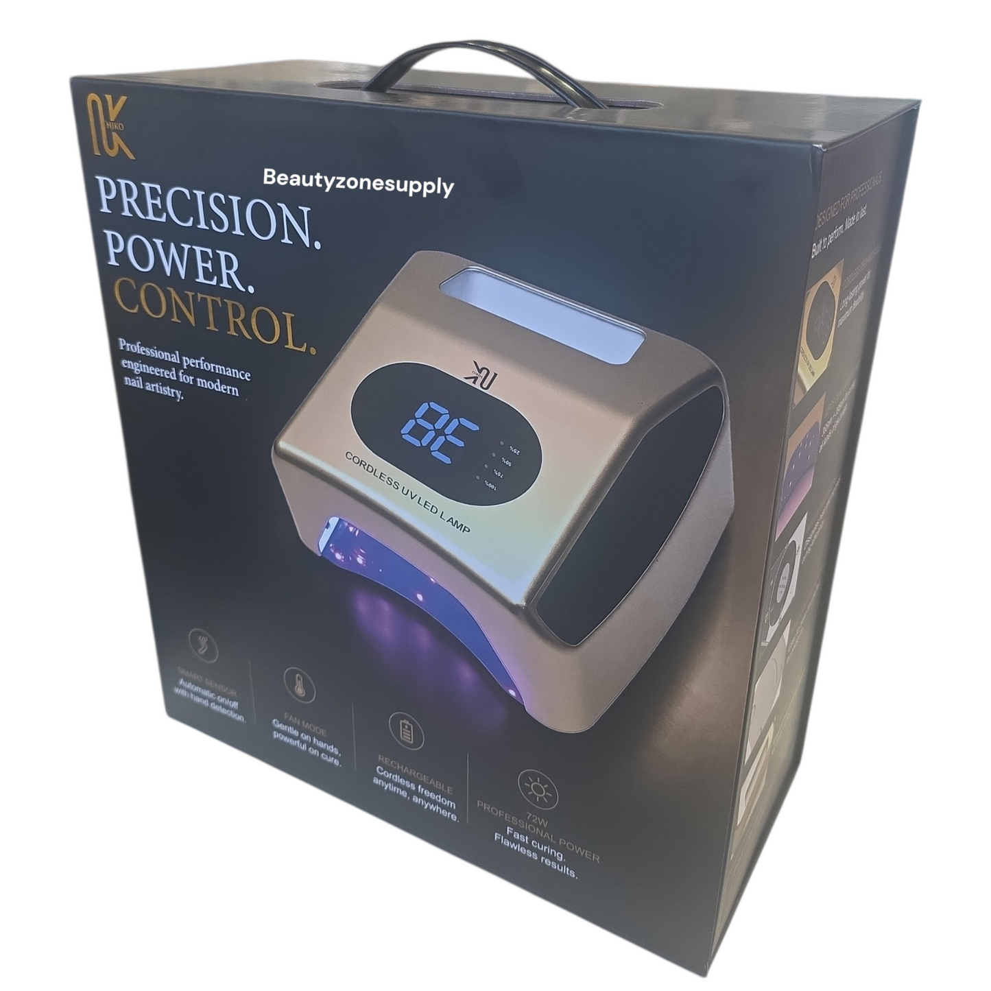 Niko Precision Power control Cordless UV LED Nail Lamp