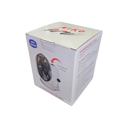 Niko Mini Nail Fan Two Speed Settings White