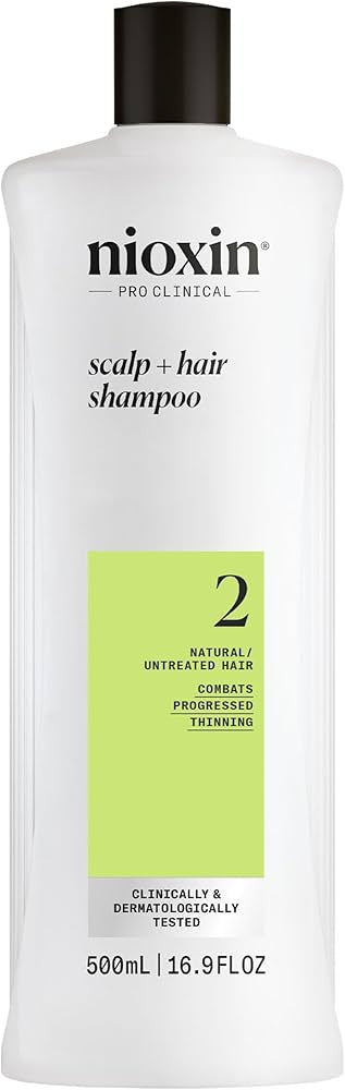 Nioxin Pro Clinical System 2 Scalp + Hair Shampoo 16.9 oz