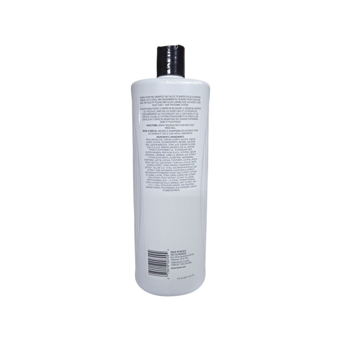 Nioxin Scalp Therapy 2 cleanser shampoo 33.8 oz