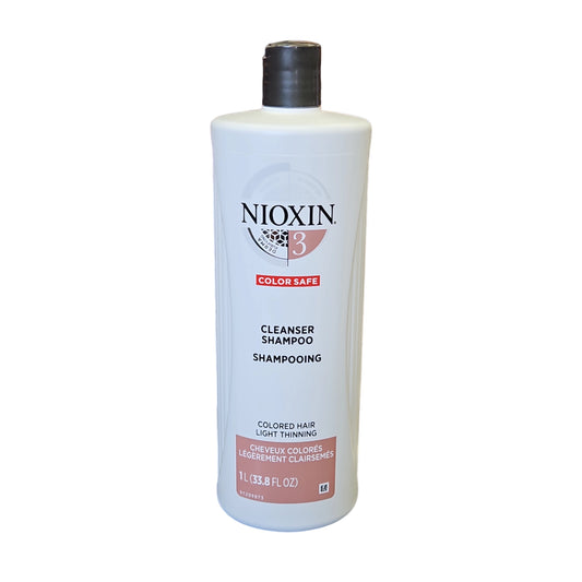 Nioxin Scalp Therapy 3 cleanser shampoo Thin 33.8 oz