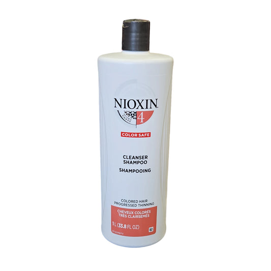 Nioxin Scalp Therapy 4 cleanser shampoo Thin 33.8 oz