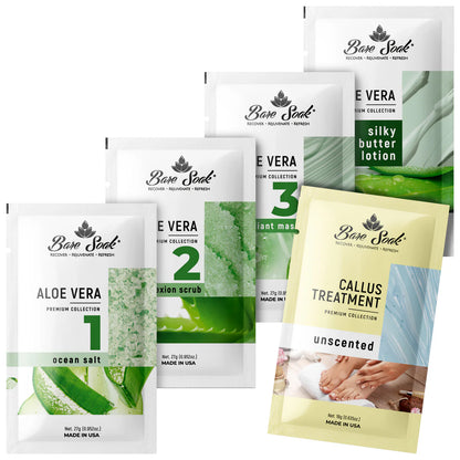 Nurevolution Bare Soak 5 Step Case 50 kits - Aloe