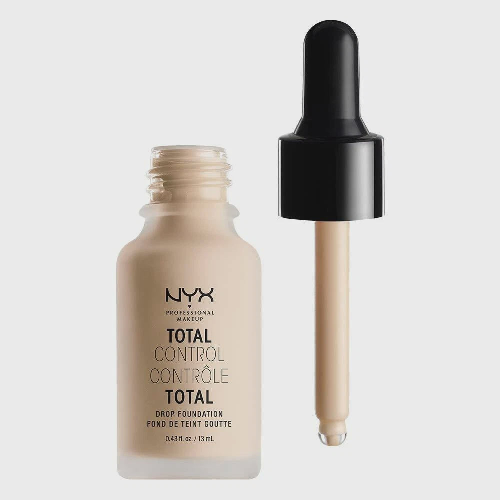 Nyx Total Control Drop Foundation Alabaster 0.42 Fl Oz #TCDF02