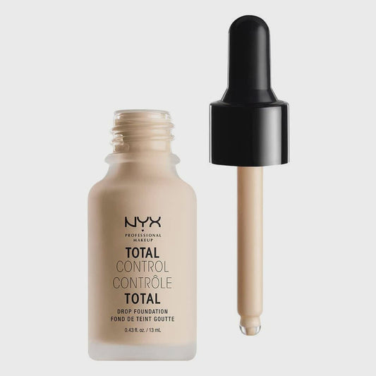 Nyx Total Control Drop Foundation Alabaster 0.42 Fl Oz #TCDF02