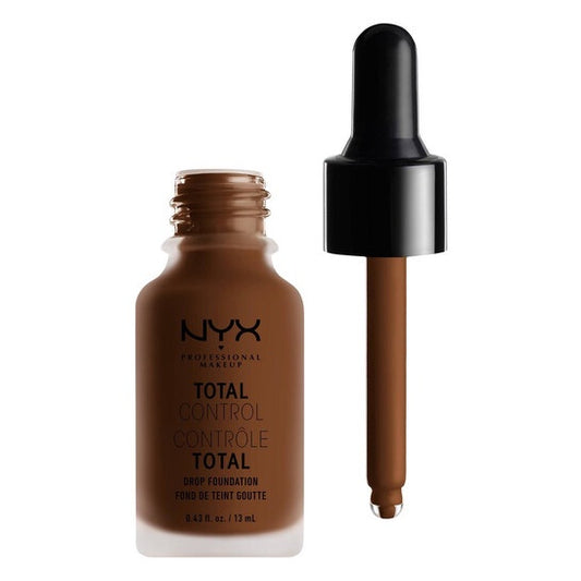 Nyx Total Control Drop Foundation Mocha 0.42 Fl Oz #TCDF19