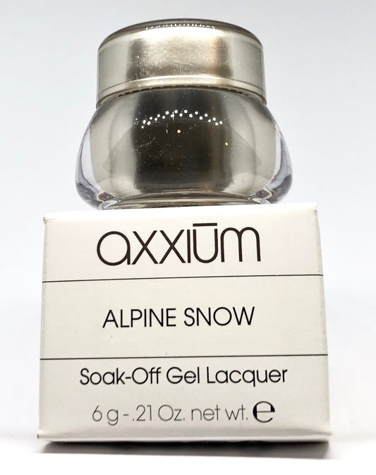 OPI Axxium Soak-Off Gel Alpine Snow 6 g 0.21 oz