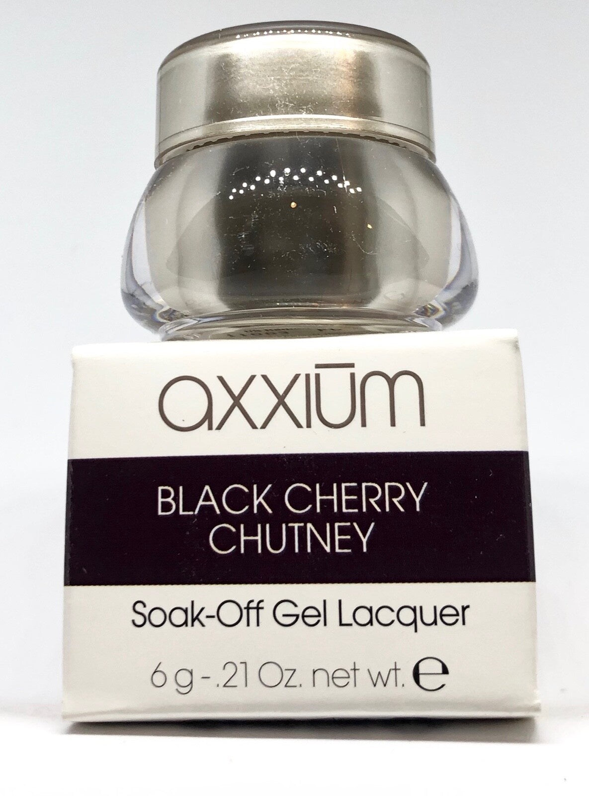 OPI Axxium Soak-Off Gel Black Cherry Chutney .21 oz