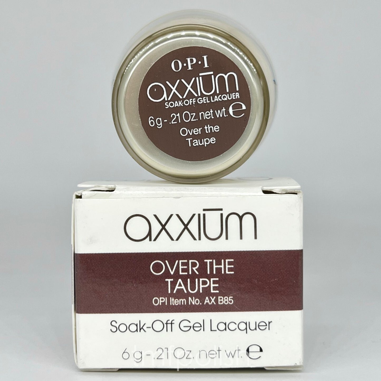 OPI Axxium Soak-Off Gel Over The Taupe .21 oz