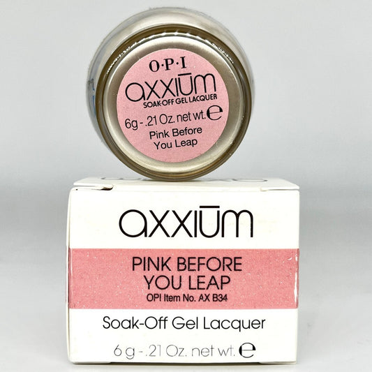 OPI Axxium Soak-Off Gel Pink Before You Leap .21 oz