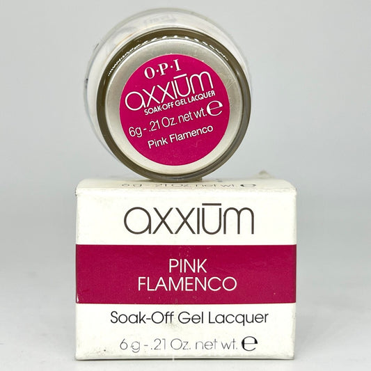 OPI Axxium Soak-Off Gel Pink Flamenco .21 oz