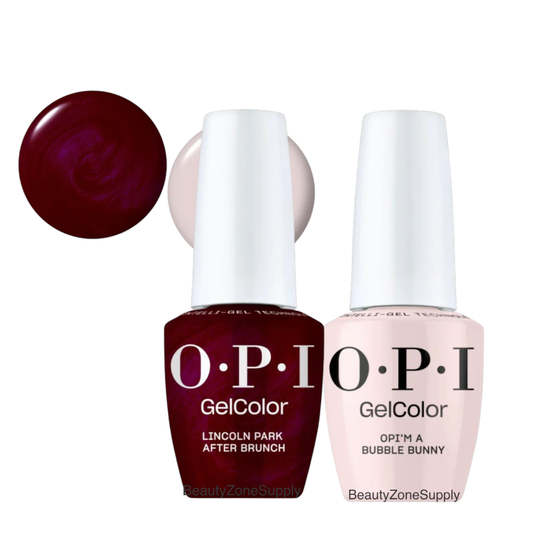 OPI GelColor Inteli-Gel Duo OPI'm a Bubble Bunny & Lincoln Park After Brunch Set 11 - BeautyzoneNailSupply