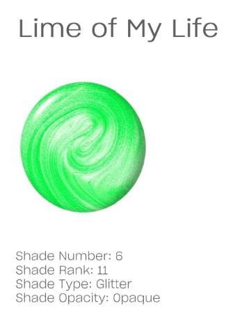 OPI GelColor Inteli-Gel Lime of My Life 0.5 oz #GCS078