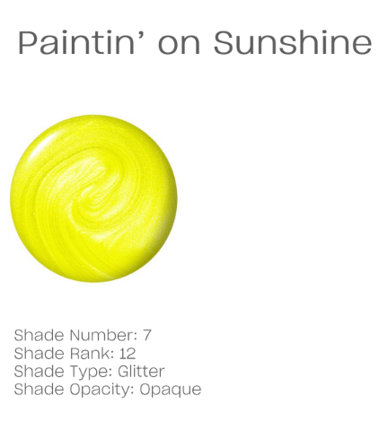 OPI GelColor Inteli-Gel Paintin' on Sunshine! 0.5 oz #GCS079