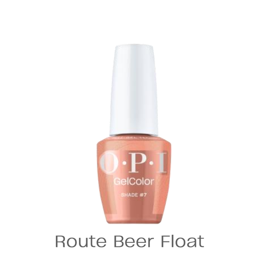 OPI GelColor Inteli-Gel Route Beer Float 0.5 oz #GCF043