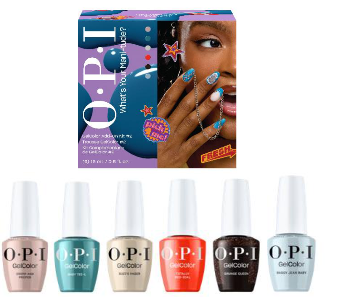 OPI GelColor Inteli-Gel What's Your Mani-tude? Add on kit 2 #GC374