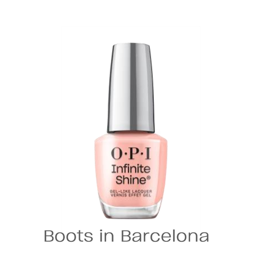 OPI Infinite Shine Boots in Barcelona 0.5 oz #ISL222
