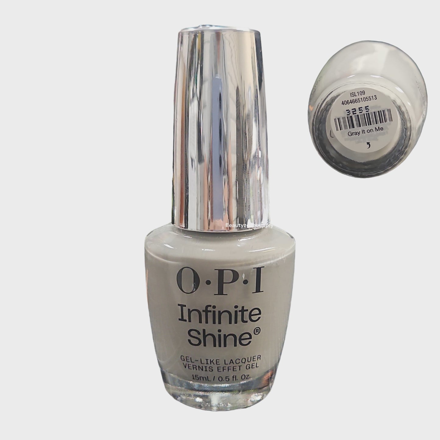 OPI Infinite Shine Gray it on me 0.5 fl oz ISL109