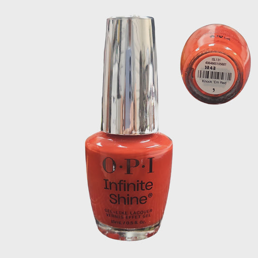 OPI Infinite Shine Knock 'em red 0.5 fl oz ISL131