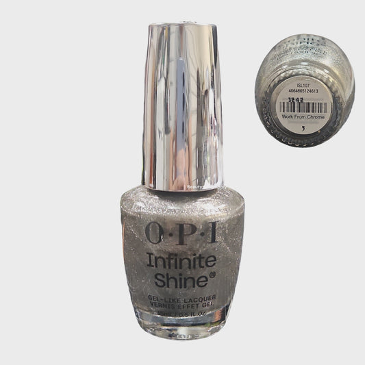 OPI Infinite Shine Work from chrome 0.5 fl oz ISL107