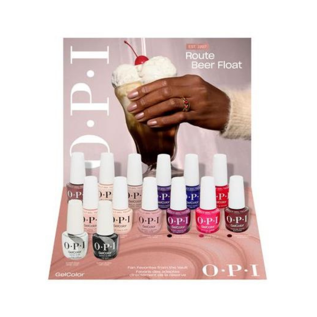 OPI Inteli-Gel Fall 2026 GelColor 14pc Vac Tray Display #GC387