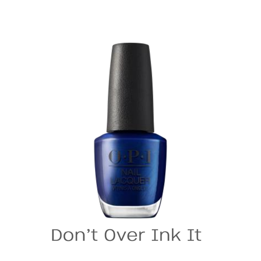OPI Nail Lacquer Don’t Over Ink It 0.5 oz #NLF047