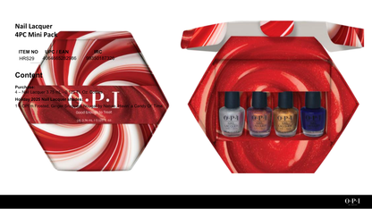 OPI Nail Lacquer Good Enough To Treat Holiday 2025 4pc Mini #HRS29