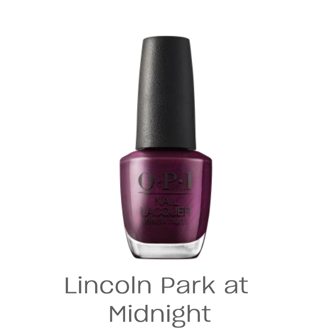 OPI Nail Lacquer Lincoln Park at Midnight 0.5 oz #NLF046