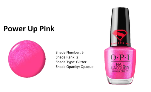 OPI Nail Lacquer Power up Pink 0.5 oz #NLFB005