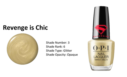 OPI Nail Lacquer Revenge is Chic 0.5 oz #NLFB003
