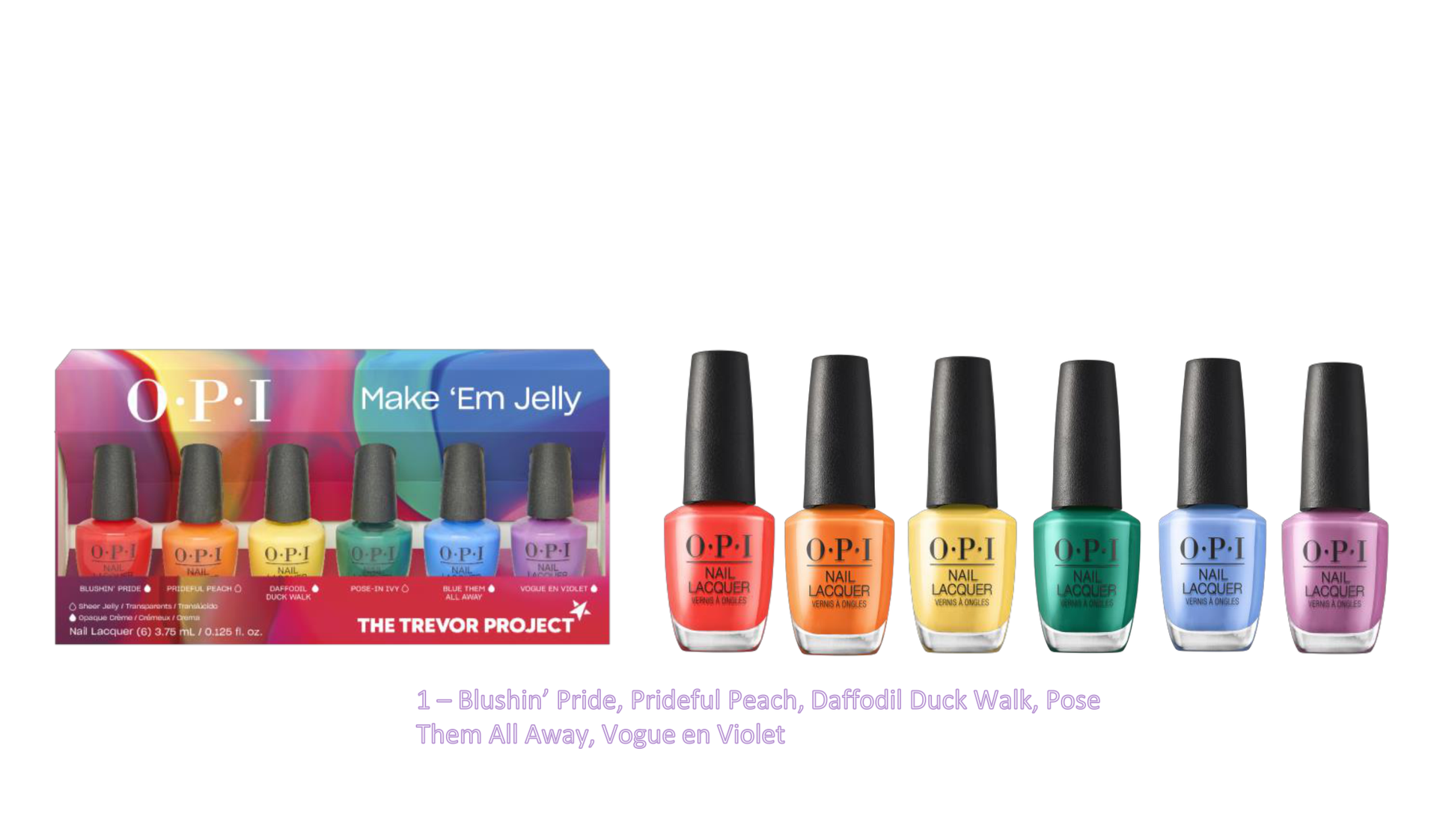 OPI Nail Lacquer Summer 2025 Mini 6pc #DCS026 – Beauty Zone Nail