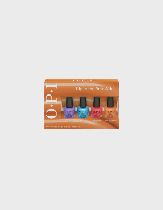 OPI Nail Lacquer Trip to the Brite Side Summer 2026 4PC MINI-PACK #DCS038